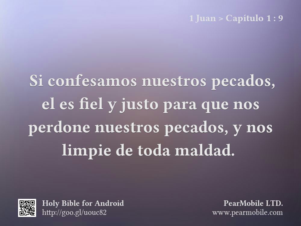 1 Juan, Capítulo 1:9